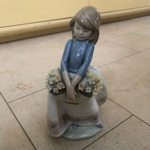 Lladro May flower girl